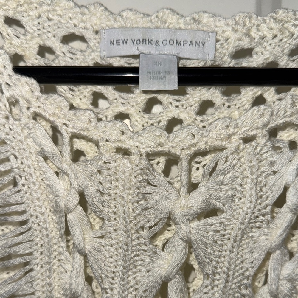 New York & Company Crochet Top - Picture 3 of 5